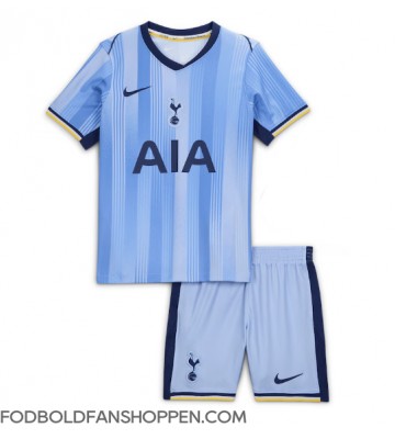 Tottenham Hotspur Udebanetrøje Børn 2024-25 Kortærmet (+ Korte bukser)